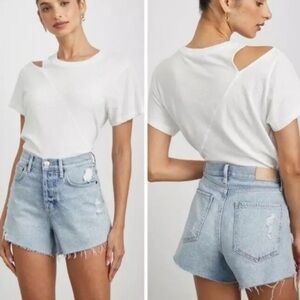 RAILS Women's The Zuma Cut-Off Distressed Raw Hem Shorts 27